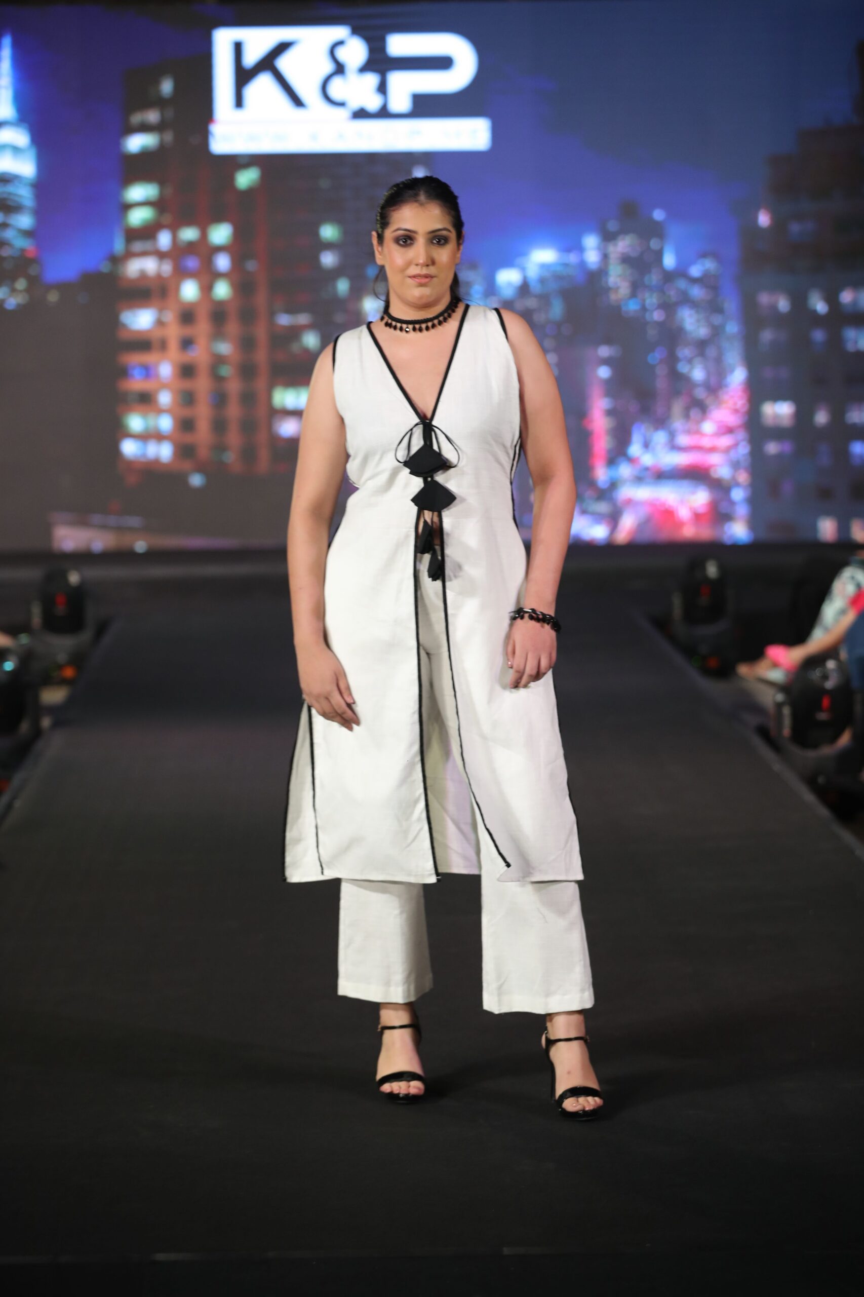 Second image of Ivory Grace Two-Piece Outfit Co-Ord Set