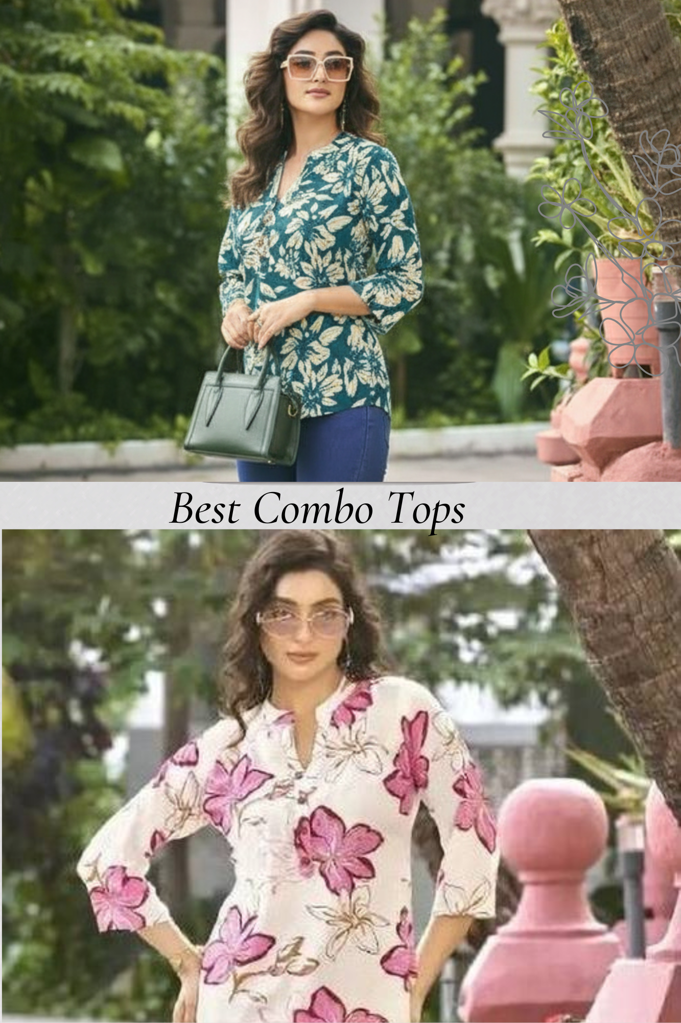 Second image of Cotton Tops for Women Best Value Combo (2 Pieces)