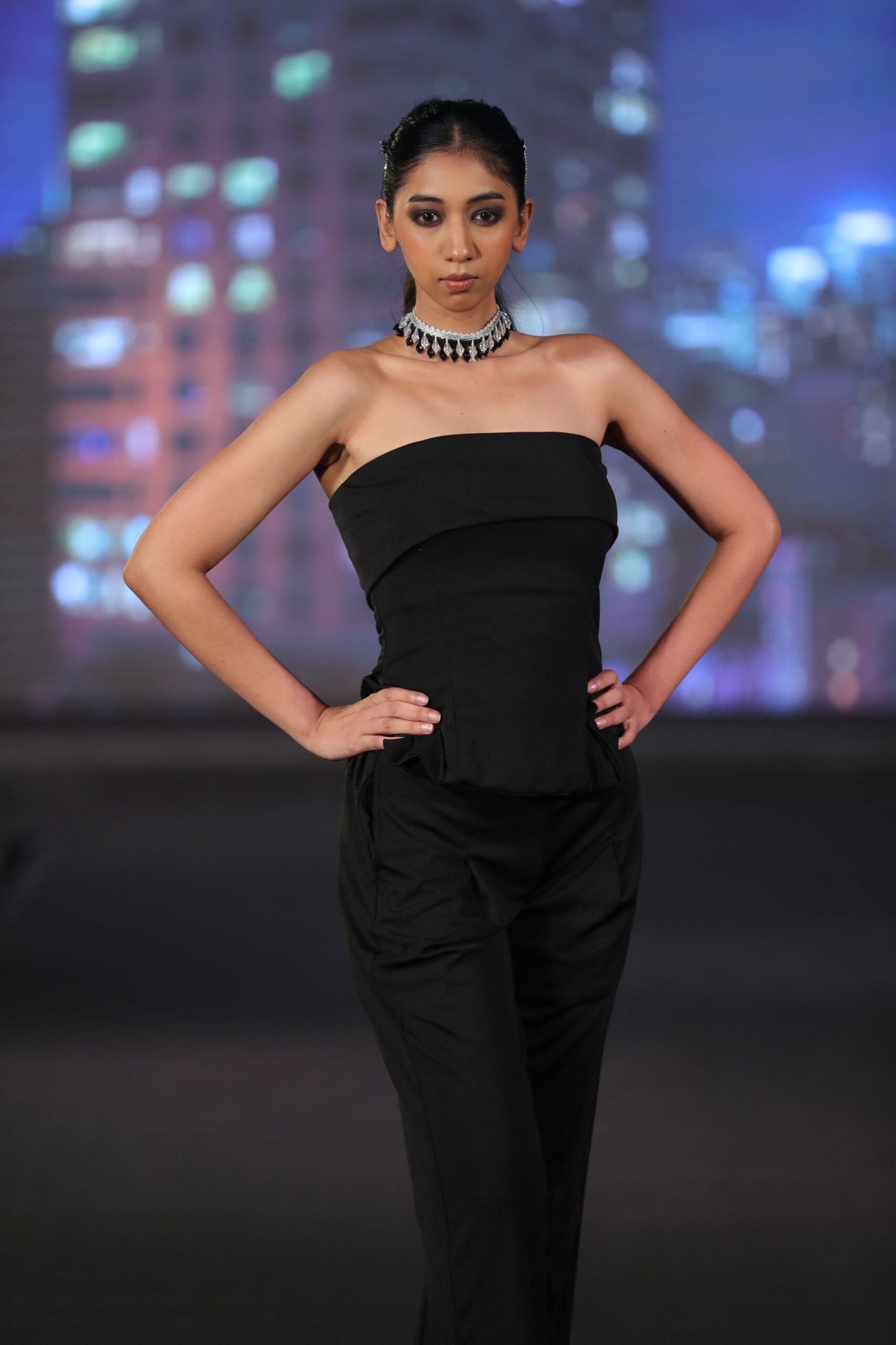 Bold Black Tube Co-ord Set