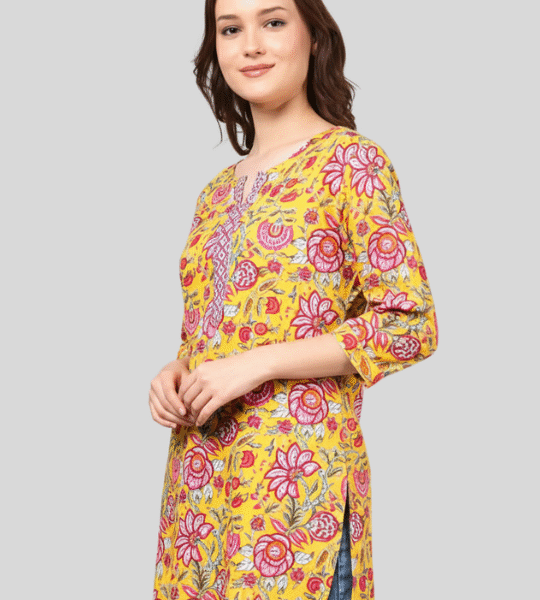 Casual Regular Sleeves Floral Print Women Multicolor Top