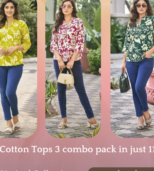 New Combo – 3 Cotton Tops