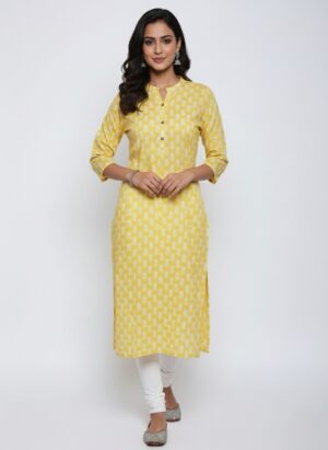 Cotton Printed Kurti For Daily Wear