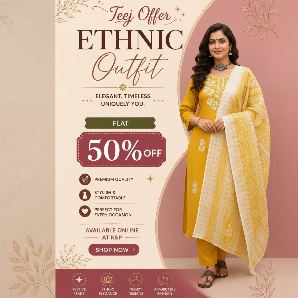 Kurta pant set with free short Kurti top