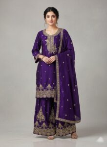 Kurta Sharara Set with Dupatta for Women | Festive & Party Wear