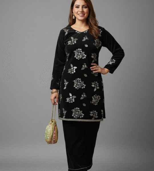 LUNCHING NEW CORD SET – DESIGNER PARTY WEAR TOP & BOTTOM