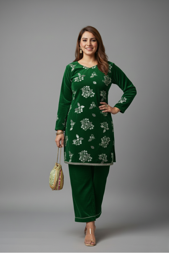 LUNCHING NEW CORD SET – DESIGNER PARTY WEAR TOP & BOTTOM
