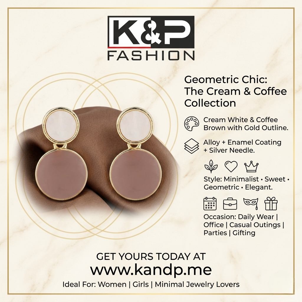 Second image of Geometric Candy Color Round Drop Earrings Silver Needle Design