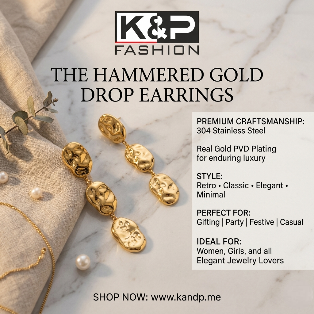 Second image of Modern Classic IG-Style Drop Earrings