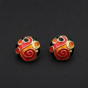 Style: Western / Modern / Statement Fashion Color: Red, Orange, Black & Gold Occasion: Casual, Party, Vacation, Daily Wear, Evening Out, Gifting