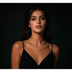 Elegant layered pearl design
