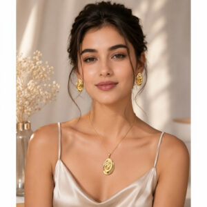 Gold-Plated Pendant Necklace