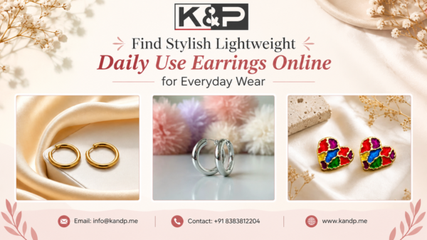 Find Stylish Lightweight Daily Use Earrings Online for Everyday Wear